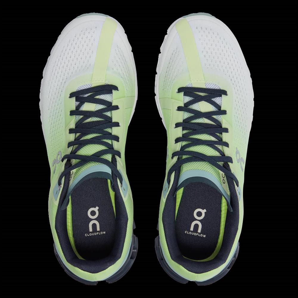 NEW ON RUNNING women's cloudflow 3 running shoes in meadow/white - Picture 3 of 3